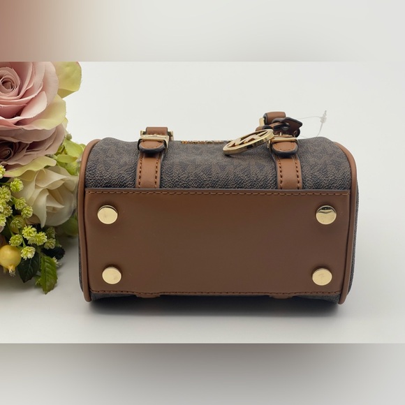 Michael Kors Bedford Extra-Small Logo Duffle Crossbody Bag - Picture 11 of 15